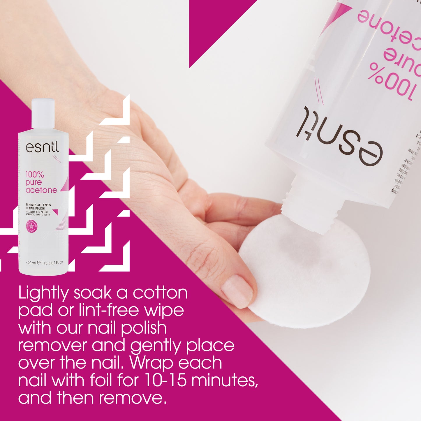 100% Pure Acetone Nail Polish Remover