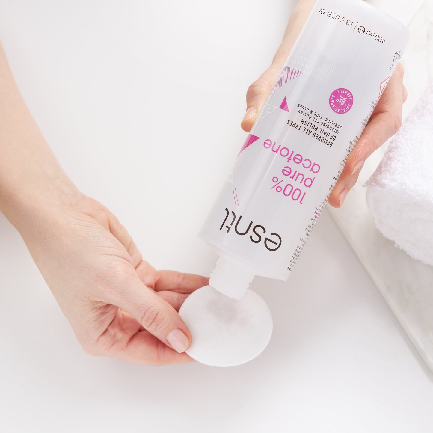 100% Pure Acetone Nail Polish Remover